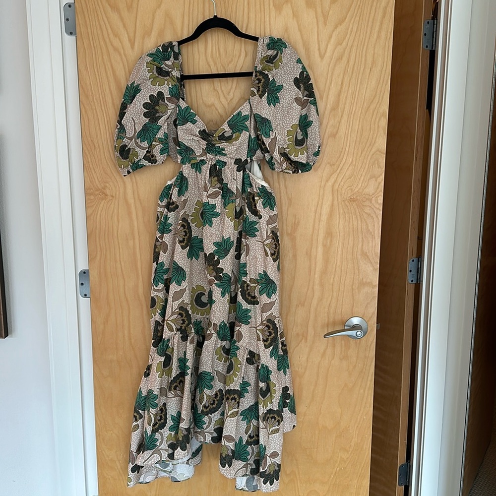 Autumn Adeigbo cotton floral dress